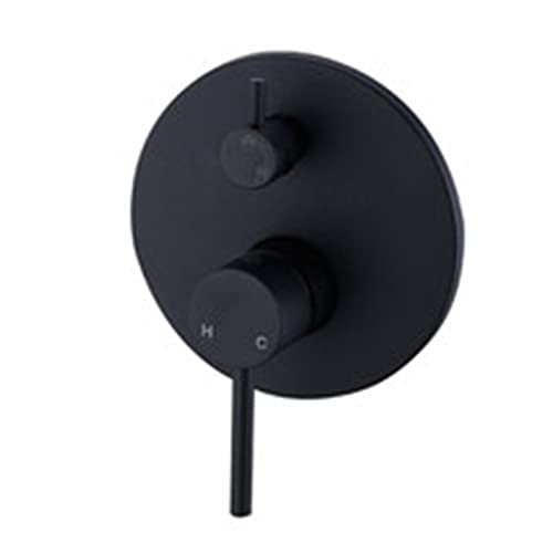 LPMPCZKZGF 2 Funktion Matte Black Runde Duschmischer-Ventil Feste Messing Dusche Wasserhahn Steuerventil Wandmontierter Mischventil Duscharmatur LPMPCZKZGF 2 Funktion Matte Black Runde Duschmischer-Ventil Feste Messing Dusche Wasserhahn Steuerventil Wandmontierter Mischventil Duscharmatur von LPMPCZKZGF