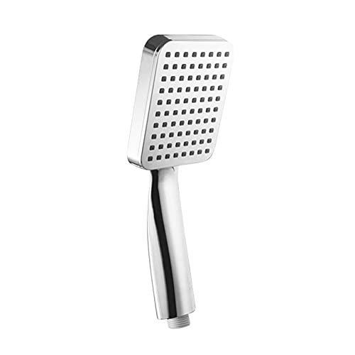 LPMPCZKZGF 2 stücke Duschkopf Regen Regen Regen Duschkopf Hochdruckfilter for Wasser Badezimmer Supercharge Handdüse SPA Sprühen Dusche(Plated-Silver) von LPMPCZKZGF