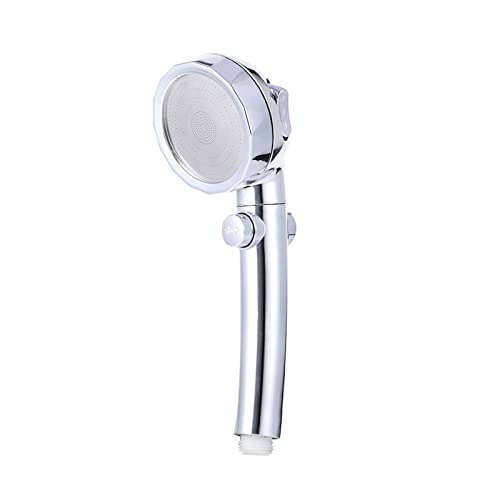 LPMPCZKZGF 2 stücke Einstellbare 3 Modi Duschkopf Hochdruck Badezimmer Druckbad Duschkopffilter for Wasser SPA Sprühdüse Dusche(Silver-Old Style) von LPMPCZKZGF