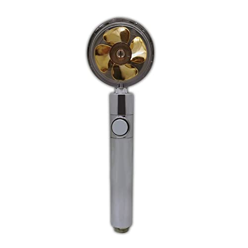 LPMPCZKZGF 2 stücke druckdusche Kopf Hochdruck Wassereinsparung Badezimmer Duschkopf 360 Grad drehen for Kleiner Fan-Düse Dusche(Yellow) von LPMPCZKZGF