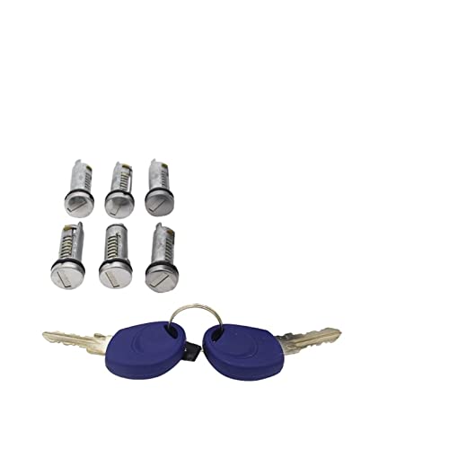 LPMPCZKZGF 2996076 2996075 2992551 2991727 Türschloss-Fass Kompatibel for Iveco. Kompatibel for Täglich 2000-2012. Schlösser und Beschläge(Blue Keys) von LPMPCZKZGF