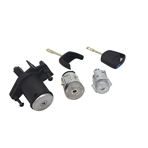 LPMPCZKZGF 2S61A22050BM 1479660. Kompletter Lockset Zündschalter links Türschloss Trunk Lock Kompatibel for Ford kompatibel for Fiesta Mk5. Kompatibel for Fusion (CBK) 2003- Schlösser und Beschläge(3p von LPMPCZKZGF