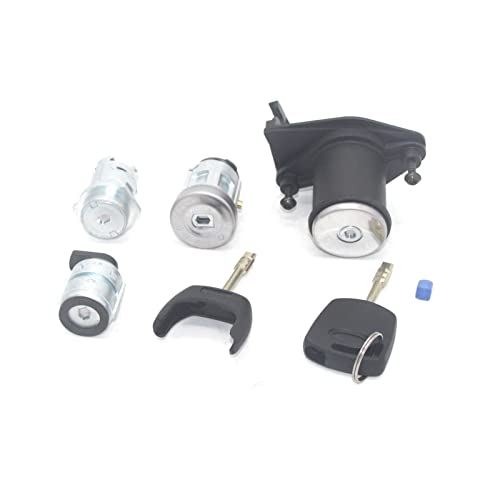 LPMPCZKZGF 2S61A22050BM 1479660. Kompletter Lockset Zündschalter links Türschloss Trunk Lock Kompatibel for Ford kompatibel for Fiesta Mk5. Kompatibel for Fusion (CBK) 2003- Schlösser und Beschläge(4p von LPMPCZKZGF