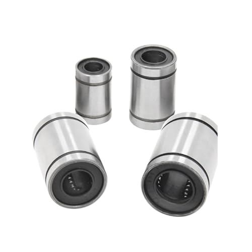 LPMPCZKZGF 4 Teile/los LM8UU 8mm Linearkugellager Linearlager 8mm 3D Drucker Teile LM8 CNC Teile Lager von LPMPCZKZGF