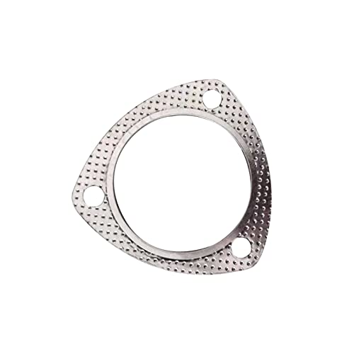 LPMPCZKZGF 4 stücke Universal Fit for 2,5 '' / 3 '' Edelstahl-Dreieck-Auspuffrohr-Flanschdichtung nach unten Dichtungen(TGS63) von LPMPCZKZGF
