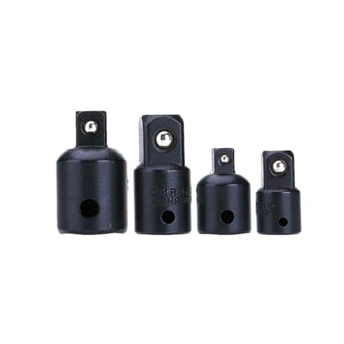 LPMPCZKZGF 4Pcs 1/4 3/8 1/2 Ratsche Steckschlüssel Adapter Spanner Keys Set Converter Drive Reducer Elektrophorese Prozess Blacken Tools Hülsenfassung LPMPCZKZGF 4Pcs 1/4 3/8 1/2 Ratsche Steckschlüssel Adapter Spanner Keys Set Converter Drive Reducer Elektrophorese Prozess Blacken Tools Hülsenfassung von LPMPCZKZGF