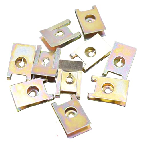 LPMPCZKZGF 50 stück 3mm car Fastener Clip Schraube Basis u typ Mutter Montage verschlussclips tüllen Dichtung Motor füller Bumper Guard Platte clamp Kunststoffverschlüsse von LPMPCZKZGF