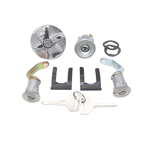 LPMPCZKZGF 69005-90303. Zündfass Schlüsselschalter Türschloss Set Gasschloss Kompatibel for Toyota Kompatibel for LAND Kompatibel for Cruiser FJ40-Serie. Schlösser und Beschläge von LPMPCZKZGF