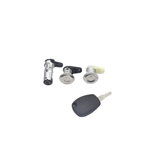 LPMPCZKZGF 80601410. 8R 6001549589 487004353R 36.451.600 Full Set Zündschalter Heckklappe Kompatibel for Renault Kompatibel for Dacia Kompatibel for Logan Schlösser und Beschläge(Door Tailgate 4pcs) von LPMPCZKZGF