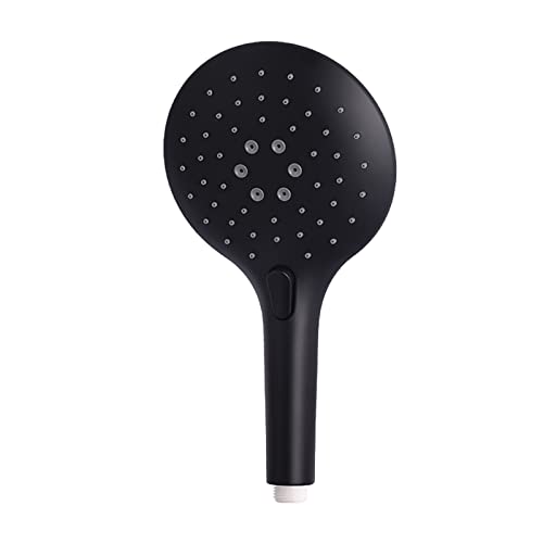 LPMPCZKZGF Abs Kunststoff 3 Modelle Matte Black Square/Runde Handshower Rainfall Sprayer Hochdruck Großer Regen Badezimmer Hand Duschkopf Dusche(TM-SD-3129) von LPMPCZKZGF