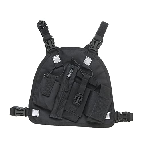 LPMPCZKZGF Brusttasche Taschenpackung, Harness Rucksack kompatibel for Holster Walkie Talkie Carry Case for alle Funkgeräte Intercom-Tasche LPMPCZKZGF Brusttasche Taschenpackung, Harness Rucksack kompatibel for Holster Walkie Talkie Carry Case for alle Funkgeräte Intercom-Tasche von LPMPCZKZGF