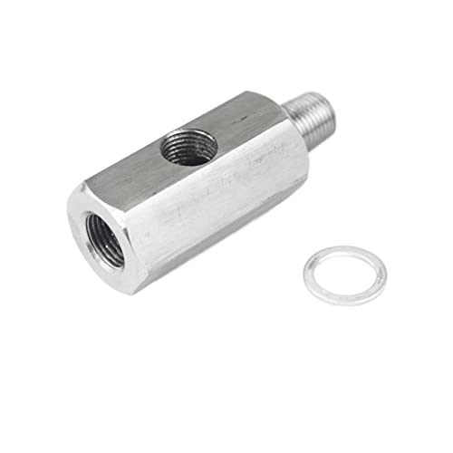 LPMPCZKZGF Edelstahl 1/8 '' Bspt Öldrucksensor T-Stück an NPT. Adapter Turbo-Feed-Leitungsmessgerät for Subaru kompatibel for Toyota kompatibel for Hyundai kompatibel for Mazda kompatibel Turbolader u LPMPCZKZGF Edelstahl 1/8 '' Bspt Öldrucksensor T-Stück an NPT. Adapter Turbo-Feed-Leitungsmessgerät for Subaru kompatibel for Toyota kompatibel for Hyundai kompatibel for Mazda kompatibel Turbolader u von LPMPCZKZGF