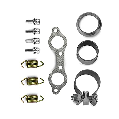 LPMPCZKZGF Exhuast-Schalldämpfer-Kit-Klemmfederdichtung fit for RZR S 800 EFI Passt for INTL 2013-2014 781B. Dichtungen von LPMPCZKZGF