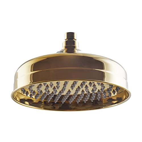 LPMPCZKZGF Goldfarbe Duschkopf Runde Form 20 cm Dusche Kopf Messing Rainfall Bad Duschkopf Dusche LPMPCZKZGF Goldfarbe Duschkopf Runde Form 20 cm Dusche Kopf Messing Rainfall Bad Duschkopf Dusche von LPMPCZKZGF