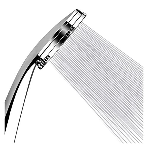 LPMPCZKZGF Handhauer High-Druck-Duschkopf Abs for chromwasser Rettung duschkopf Badezimmer zubehör Head wacker Douche Dusche(One Set) von LPMPCZKZGF