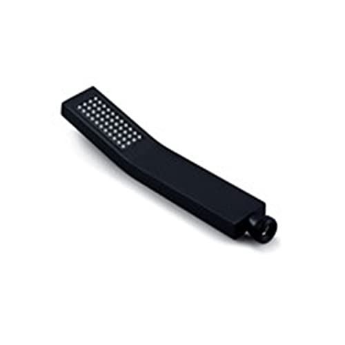 LPMPCZKZGF Massive Messingbad Handbrause matt schwarz Hand Dusche Kopf Regen Spray Dusche Wassereinsparung Handheld Sprayer Duschkopf Dusche(A Type) von LPMPCZKZGF