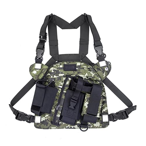 LPMPCZKZGF Radio Brusttasche Tarnung Tarnung Brustgurt Front Pack Tragbare Beutel for Aufbewahrungstaschen Weste Rig Perfekt Kompatibel for Baofeng UV-5R. Intercom-Tasche LPMPCZKZGF Radio Brusttasche Tarnung Tarnung Brustgurt Front Pack Tragbare Beutel for Aufbewahrungstaschen Weste Rig Perfekt Kompatibel for Baofeng UV-5R. Intercom-Tasche von LPMPCZKZGF