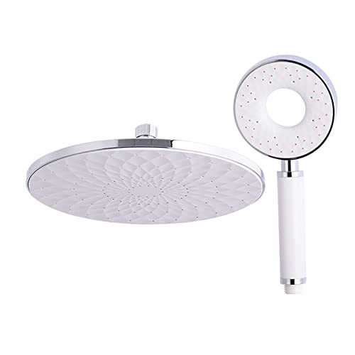 LPMPCZKZGF Runde weiße Selbstreinigung Abs Kunststoffhahn Zubehör Regenfälle Düse Badezimmer 3 Funktionen Handheld Top Duschkopf Set Dusche LPMPCZKZGF Runde weiße Selbstreinigung Abs Kunststoffhahn Zubehör Regenfälle Düse Badezimmer 3 Funktionen Handheld Top Duschkopf Set Dusche von LPMPCZKZGF