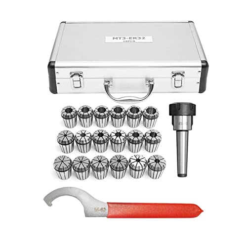 LPMPCZKZGF Satz Mt3. Schaft for 1. 8 stücke 3-2. 0mm ER32. Collet Chuck Set for CNC Fräsmaschine Bohrmaschine Tipping Werkzeugmaschinen Werkzeuge für Werkzeug LPMPCZKZGF Satz Mt3. Schaft for 1. 8 stücke 3-2. 0mm ER32. Collet Chuck Set for CNC Fräsmaschine Bohrmaschine Tipping Werkzeugmaschinen Werkzeuge für Werkzeug von LPMPCZKZGF