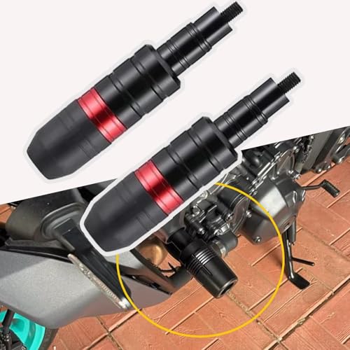 LPYFDC Motorrad-Rahmenschieber für Benelli BX 449 2008 2009 2010 2011, Motorrad-Auspuffschieber Anti Crash Sturzschutz, Motorrad Sturzpads Schieber,A RED LPYFDC Motorrad-Rahmenschieber für Benelli BX 449 2008 2009 2010 2011, Motorrad-Auspuffschieber Anti Crash Sturzschutz, Motorrad Sturzpads Schieber,A RED von LPYFDC