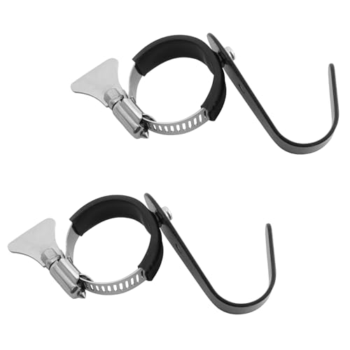 LQ Industrial 21–38 mm kaltgewalzter Stahl, schwarz, verstellbare Rohrstangenhaken, Duschkabine, Schrank, Sanitärhalterung zum Aufhängen von Kleidung, Handtüchern, Topfpflanzen, 2 Stück LQ Industrial 21–38 mm kaltgewalzter Stahl, schwarz, verstellbare Rohrstangenhaken, Duschkabine, Schrank, Sanitärhalterung zum Aufhängen von Kleidung, Handtüchern, Topfpflanzen, 2 Stück von LQ Industrial