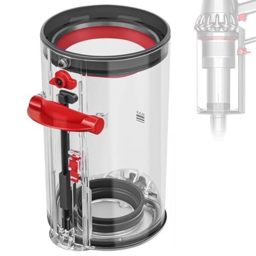 Hochwertiger Ersatz-Staubbehälter für Dyson V10 SV12 SV13 SV27 Staubsauger, für Dyson Staubsauger Zubehör Ersatzteile Aufsatz - Transparent und Zuverlässig Hochwertiger Ersatz-Staubbehälter für Dyson V10 SV12 SV13 SV27 Staubsauger, für Dyson Staubsauger Zubehör Ersatzteile Aufsatz - Transparent und Zuverlässig von LQGTQO