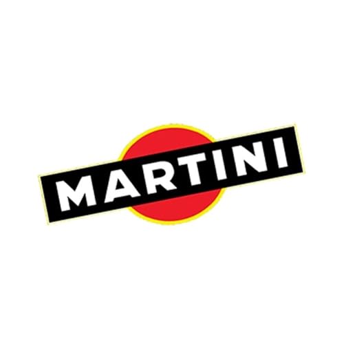 Autoaufkleber Styling Anpassung Martini Vinyl Autoaufkleber for Auto Motorrad Racing wasserdichtes PVC(30CM) von LQHWDNJB