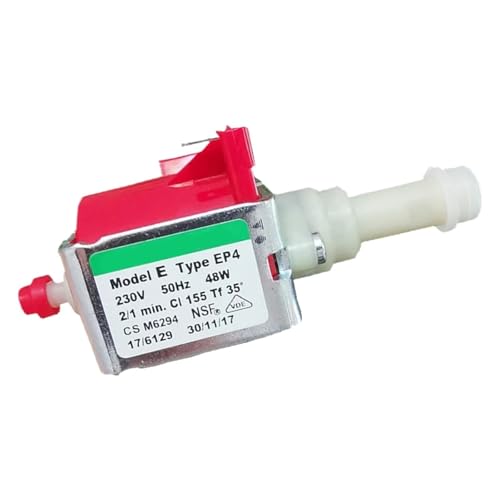EP4 Kaffeemaschinen-Magnetpumpe AC230V Kolbenpumpe Kaffeemaschinen-Wasserpumpe, Austausch Elektromagnetischer Wasserpumpenteile EP4 Kaffeemaschinen-Magnetpumpe AC230V Kolbenpumpe Kaffeemaschinen-Wasserpumpe, Austausch Elektromagnetischer Wasserpumpenteile von LQIYLQNR