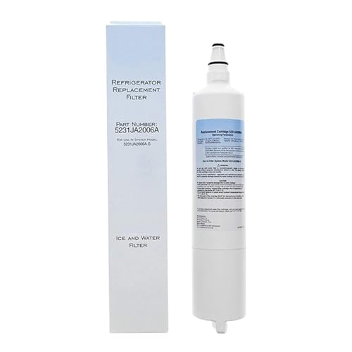 Ersatz-Kühlschrank-Wasserfilter, Kompatibel Mit LG, LT600P 5231JA2006A, 5231JA2006B, 5231JA2006F Oder 5231JA2006E, Eingebauter Kühlschrankfilter von LQIYLQNR