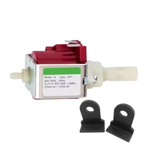 KP1 220 V 35 W 53 W Kaffeemaschinen-Magnetpumpe, Wasserpumpen-Waschmaschine Mit Halterung, Magnetpumpe, Elektromagnetischer Wasserpumpen-Teileaustausch(53W) von LQIYLQNR