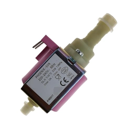 PHOENIX-50 N 220 V – 240 V 53 W Kaffeemaschinen-Induktionspumpe, Induktionswasserpumpe Mit Selbstansaugendem, Elektromagnetischem Wasserpumpen-Teileaustausch von LQIYLQNR