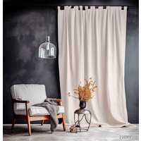 Tab Top Leinen Verdunkelungsvorhänge, Verdunkelungsvorhänge Kinderzimmer, Schlafzimmer, Verdunkelungsvorhänge. Vorhänge Schlafzimmer von LQLinen