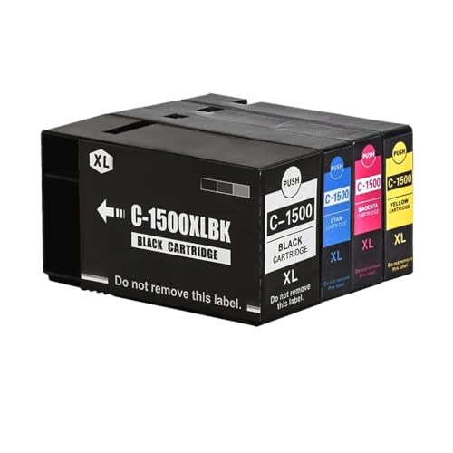 4PCS 1500 kompatible Tintenpatrone PGI1500 XL Kompatibel mit Maxify MB2050 MB2350 Drucker Office Inkjet PGI-1500 PGI1500 Voller Tintenpatronen-Set funktioniert mit kompatiblen Druckermodellen 4PCS 1500 kompatible Tintenpatrone PGI1500 XL Kompatibel mit Maxify MB2050 MB2350 Drucker Office Inkjet PGI-1500 PGI1500 Voller Tintenpatronen-Set funktioniert mit kompatiblen Druckermodellen von LQNXAVUD