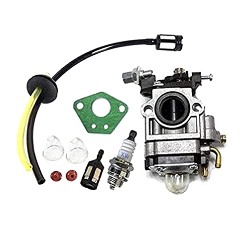 Carburetor Kit kompatibel mit 52cc, 43cm Bürgerschneider umfasst Versiegelschlauch- und Benzin -Teilezubehör von LQNXAVUD