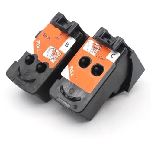 LQNXAVUD Druckkopf QY6-8001 QY6-8017 kompatibel mit G1100 G2100 G3100 G11110 G1111 G2110 G2111 G3110 G3111 G4110 G4111 Druckermodelle(1Black and 1Color) von LQNXAVUD