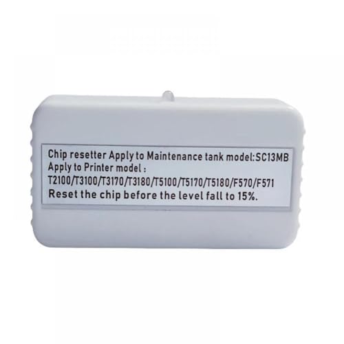 LQNXAVUD Kompatible Wartungs -Chip -Resetter Kompatibel mit F570 F571 T3170 T5170 T2170 T2100 Abfall -Ink -Tankpatrone SC13MB C13S210057 F570 F571 Modellmodell(1pcs) von LQNXAVUD