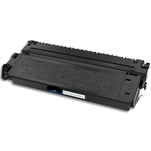 LQNXAVUD Schwarztoner -Patronen -kompatibel mit E40 E30 E20 E16 E31 Kompatibel mit PC900 PC920 PC921 PC940 PC950 Laserdrucker(1PK) von LQNXAVUD