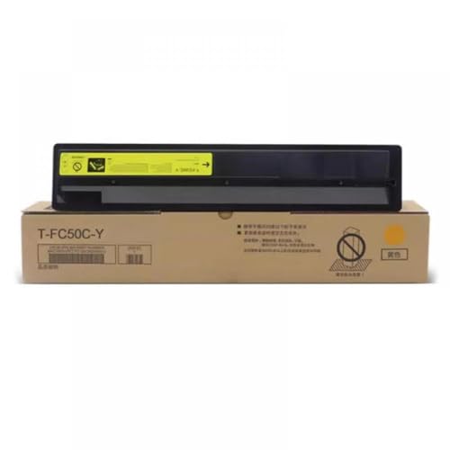 LQNXAVUD Tonerpatronen T-FC50 TFC50 kompatibel mit 2555 3055 3555 4555 5055 2555C 3055C 3555C 4555C 505C Copierersatzpatette Patrone(Yellow - 70g) von LQNXAVUD