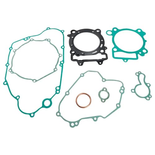 Motormotor-Hülle Dichtungskit kompatibel mit KX450F KX450F KX450F KXF 450 2009-2011 Models Kupplungsabdeckungsdichtung Set(The kits) von LQNXAVUD