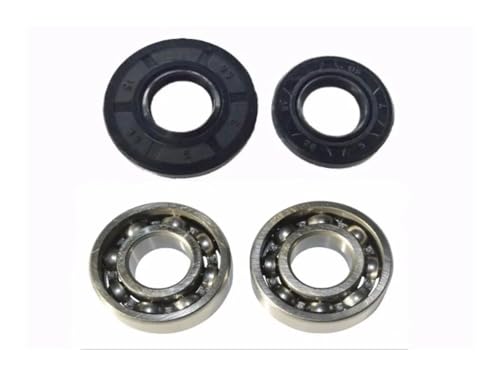 Rilles Kugellager und Öldichtungskit kompatibel mit 5200 52ccm -Kettensägen -Ersatzteilen Kompatibel mit die Kurbelwelle von LQNXAVUD