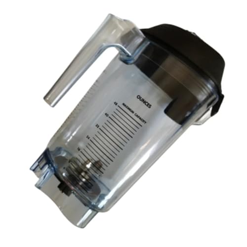 Mixbecher, kompatibel mit VITAMIX, VM0149, VM0122, VM0127, Ersatz-Mixbecher-Messerabdeckung von LQQJSQTW