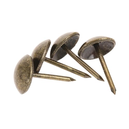 Nägel, Polsternägel aus Eisen for Möbel und Korkplatten, 100 Stück, mehrfarbig(Brown) von LQRCTRY