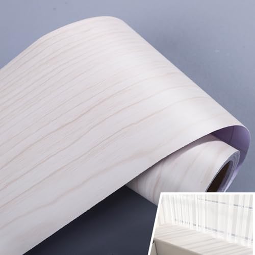 Selbstklebende Fußleiste, 1pc selbstklebende PVC-Holzmaserung Reparatur Aufkleber for Türrahmen Fensterabdeckung(A,20cmx5m) von LQRCTRY