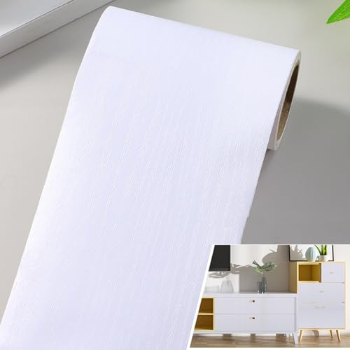 Selbstklebende Fußleiste, 1pc selbstklebende PVC-Holzmaserung Reparatur Aufkleber for Türrahmen Fensterabdeckung(D,30cmx5m) von LQRCTRY