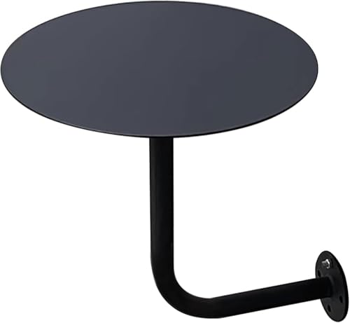 L-förmiger kleiner Tisch, klassischer Bistro-/Pub-Möbel, Wandmontage, Bartisch, Couchtisch, moderner Cocktail-Bistrotisch, Esstisch für drinnen und draußen (Größe: 40 x 40 x 45 cm) von LQSYBHD