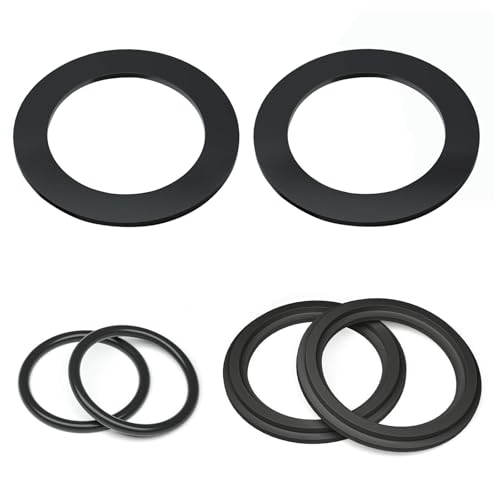 LQTSLFM Dichtungsring Poolpumpe, 6 Stück Poolpumpe Gummidichtung Rund, 25076RP Gummi Unterlegscheiben, O-Ring Poolpumpe Gummidichtung Rund, Pool Zubehör Dichtungen von LQTSLFM