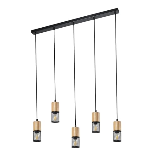 LQWELL® Pendellampe Hängelampe, Modern Hängeleuchte Pendelleuchte E14 Kronleuchter Mehrere Flammig für Wohnzimmer Schlafzimmer Esszimmer Gang Cafés Studio Bar von LQWELL