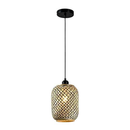 LQWELL® Pendellampe Hängelampe Laternen, Retro Hängeleuchte Pendelleuchte E27 Vertigo Lampe Kronleuchter Höhenverstellbare für Wohnzimmer Schlafzimmer Esszimmer Cafés Studio Bar Gang von LQWELL