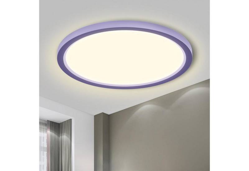 LQWELL LED Deckenleuchte LED-CEIL-RUND, LED fest integriert, neutralweiß, LED Deckenleuchte, 18W, 1600LM von LQWELL