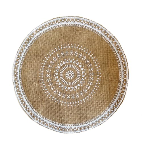 LQXHZ 38cm Tischgeschirr Hot Pad Coaster Kitchen Servietten SCAMAT Accessoire Couchtisch Matte Utensilien Geräte Zubehör Gadget Sets Dekor Dekor(A) von LQXHZ